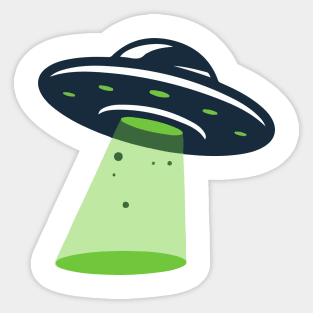 UFO Desing Gift Sticker